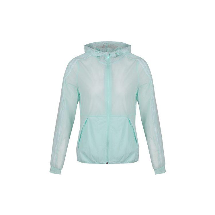 adidas Куртки Женские Мятно-зеленые С капюшоном Умеренные Другие DY8666