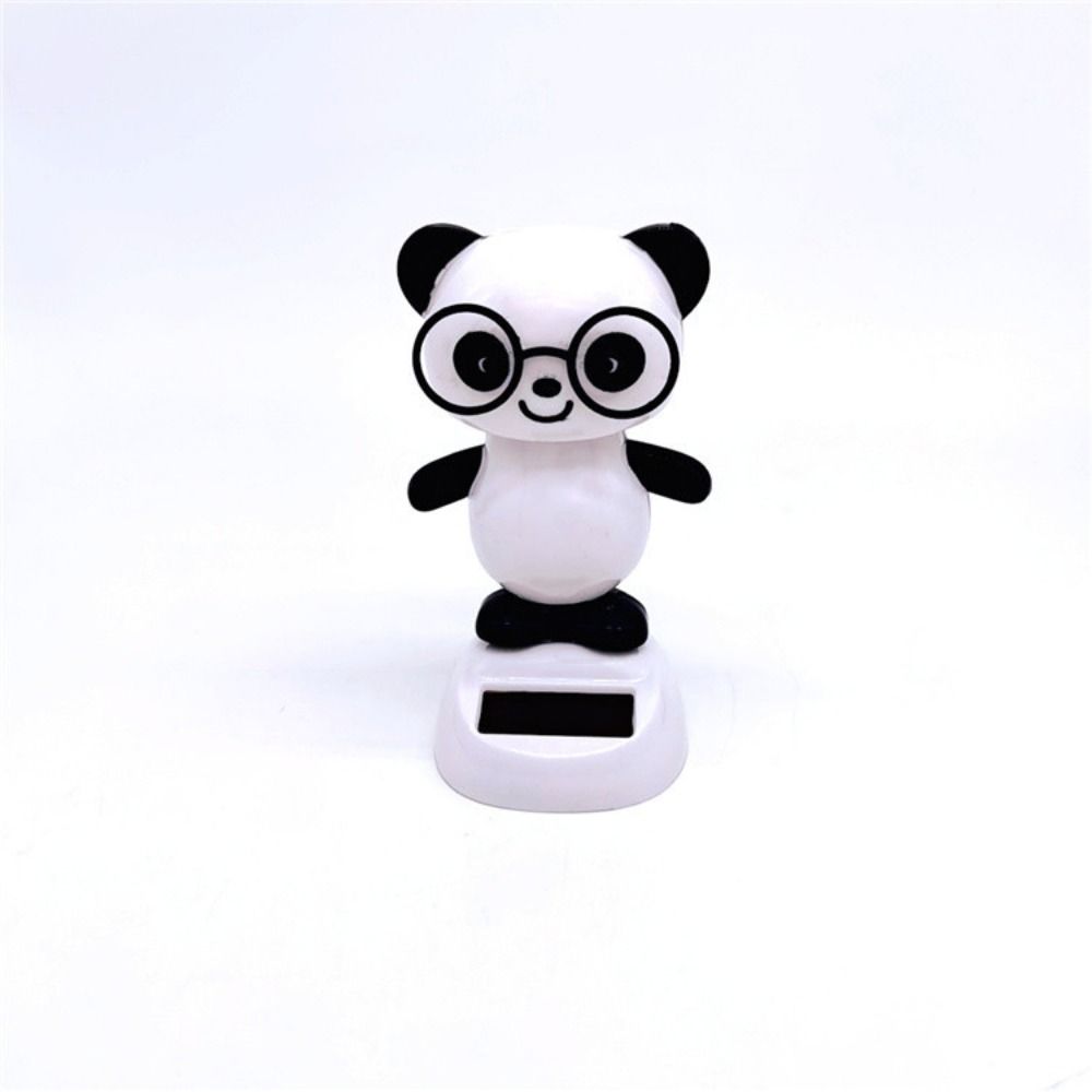 Пластиковая кукла с качающейся головой на солнечной энергии, животное на солнечной энергии для автомобиля, танцующая игрушка на солнечной энергии, кукла в подарок