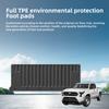 Для Toyota Tacoma 2025 6FT Truck Bed Liner Pad TPE 3D All Season Protection Car Truck Bed Mat Black