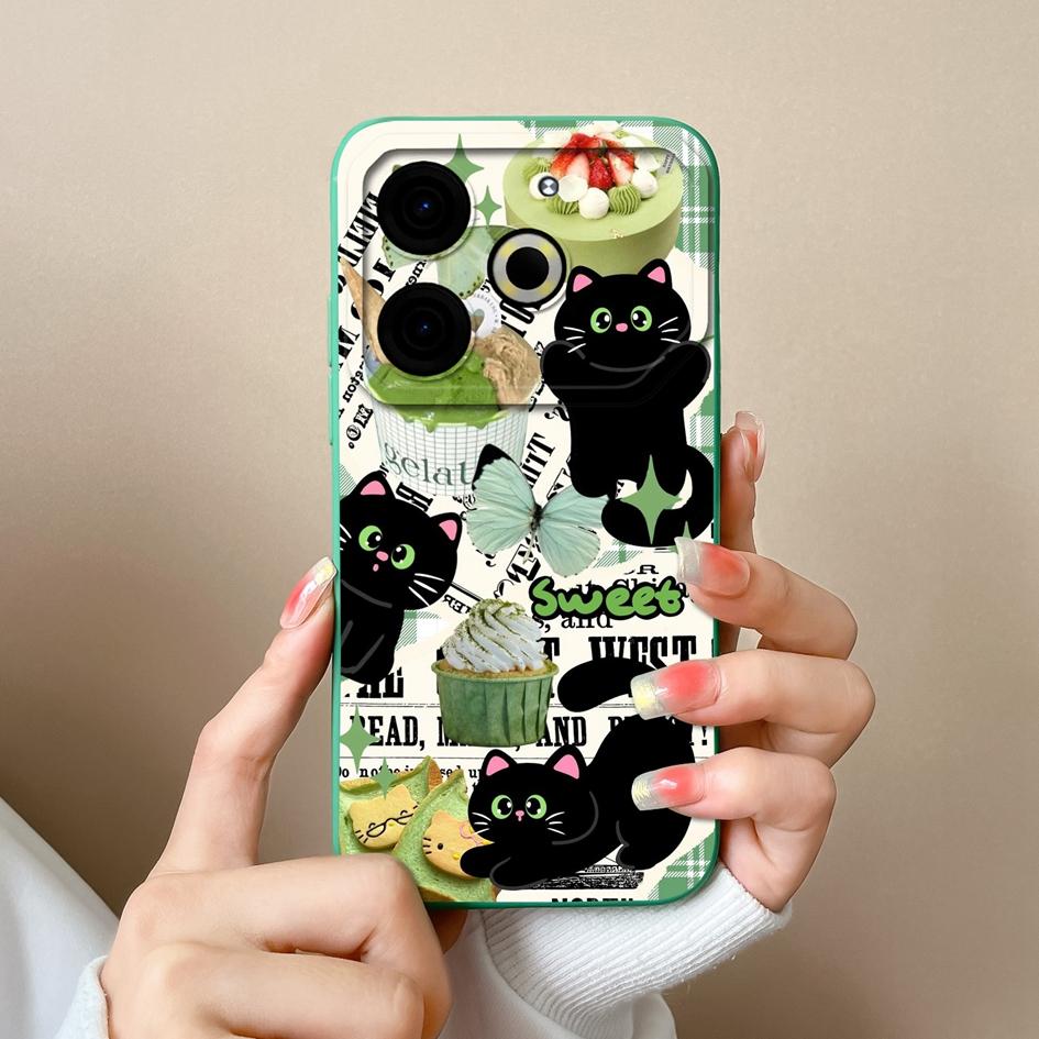 Чехол для телефона Tecno Camon 30 Pro Spark 20 Pop 8 Hot 40i Pova 6 Neo, задние чехлы с красивыми цветами и растениями, мягкий силиконовый бампер с защитой от падения, корпус корпуса