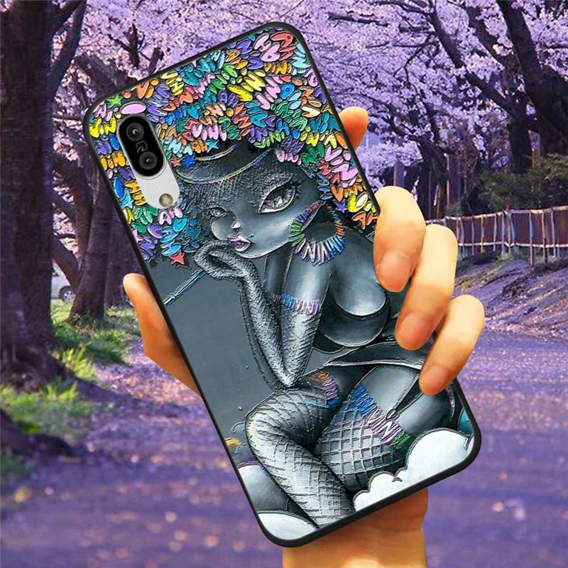 Чехол для Sharp Aquos Sense3 3D Цветочный Рельеф Силиконовый Мягкий Тисненый Чехол для Sharp Aquos Sense 3 Lite Sense6 6 Роскошный Мультяшный