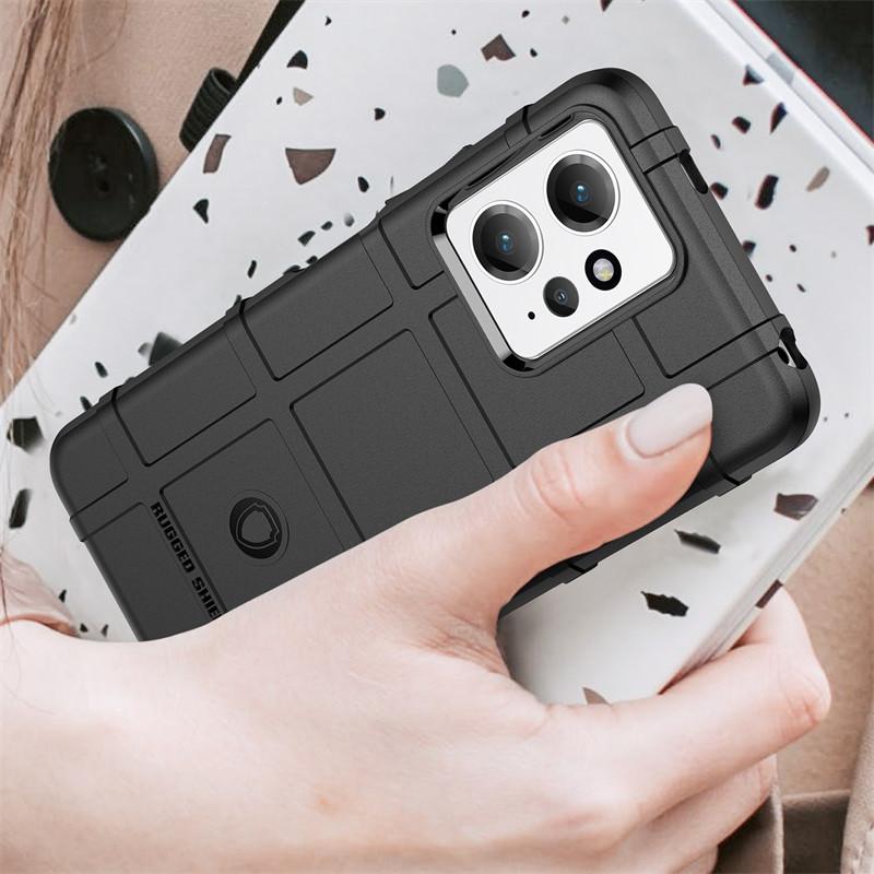 For Funda Xiaomi Redmi Note 12 4G Case Xiaomi Redmi Note 12S 12 Pro Plus 5G Cover Shockproof Rugged Shield TPU Phone Back Cover