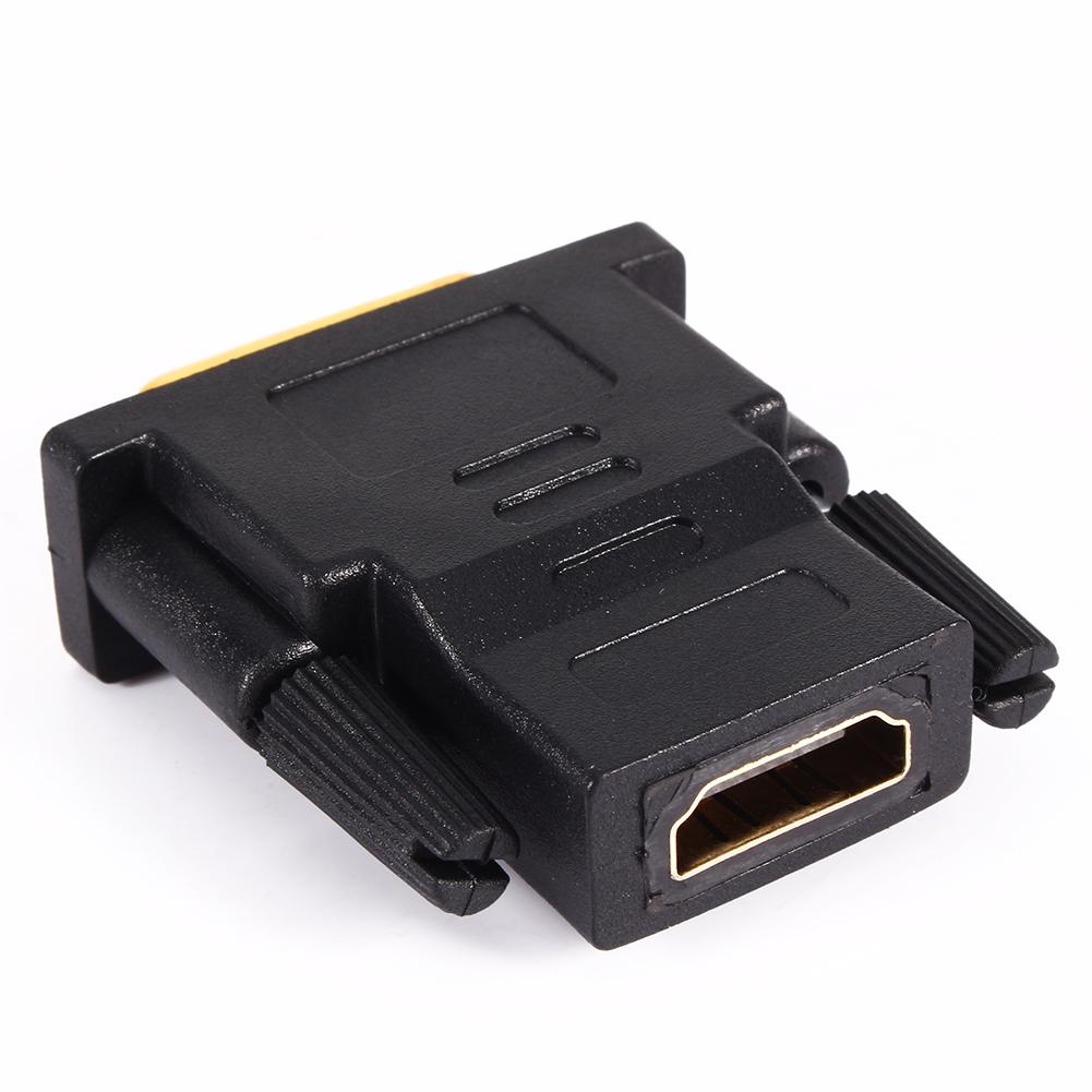 DVI 24+1 Male to HDMI Female PC Cable Adapter Converter для цифрового HDTV LCD