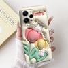 Чехол для Xiaomi Redmi 12 12c 11A Чехлы для телефона Xiaomi Poco C55 Милый Мультяшный Роскошный Цветочный Рисунок Чехол Мягкий Силиконовый Корпус