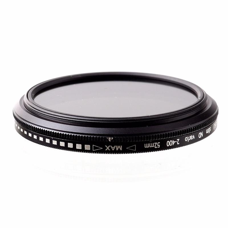 Нейтрально-серый фильтр ND Fader Vario Filtiros ND2-400 37мм 40.5мм 43мм 46мм 49мм для Canon Nikon