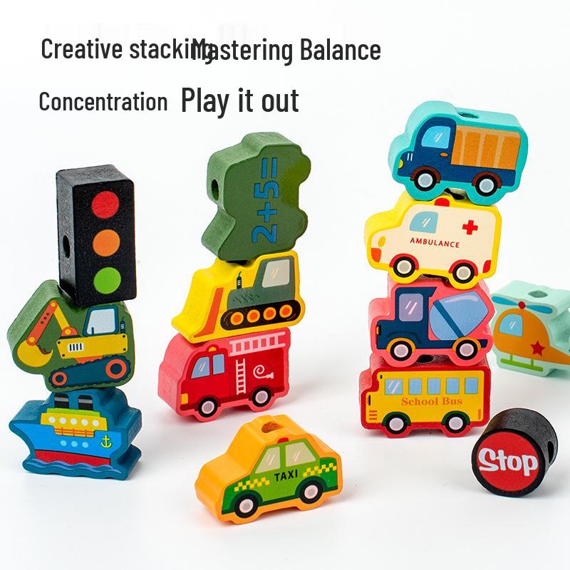 CPC Игрушка-бусины для развития мелкой моторики у детей: Детские нанизывание и концентрация блоки