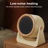Portable Desktop Heater Small Fan Heater Bedside Space Heater for Office Bedroom Tip-Over & Overheat Protection