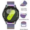 22 мм 20 мм Миланский металлический ремешок для Amazfit GTR 4/Balance 2 Samsung Watch 7 6 5 4 Активный браслет для Huawei Watch 5/GT5/GT6 46 мм