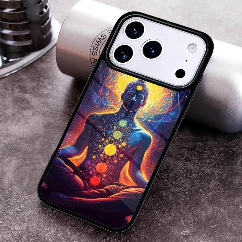 Мандала Чакра Настойчивость Йога мягкий Чехол для телефона для iPhone 17 16 15 Pro Max Air 14 13 12 11 Plus Ударопрочный Capa Чехол