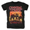 Harajuku Streetwear Tshirt Unisex Summer Tops Cannibal Corpse T-Shirt Death Metal Band Butchered Skull Tomb Unisex Brand T-shirt Unisex T-shirt