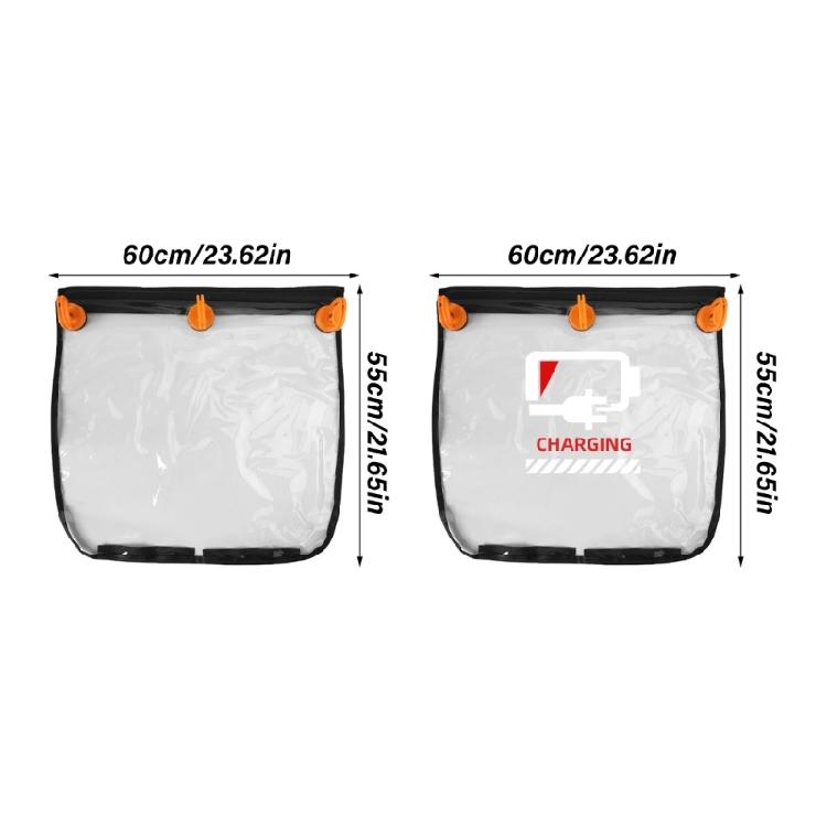 Electric Car Charging Interface Rain Cover Suction Cup Fixed Weatherproof Electric Car Charging Port Protection Cover