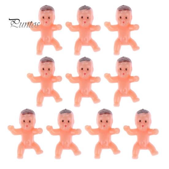 Пластиковый набор для игр в детскую вечеринку, 1-дюймовые фигурки мини-детей для украшения торта King, игра в кубики льда, небольшие украшения для игр в детскую вечеринку