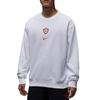Jordan Мужская толстовка с длинным рукавом Flt Flc Crew Simple Pullover IQ0539-100