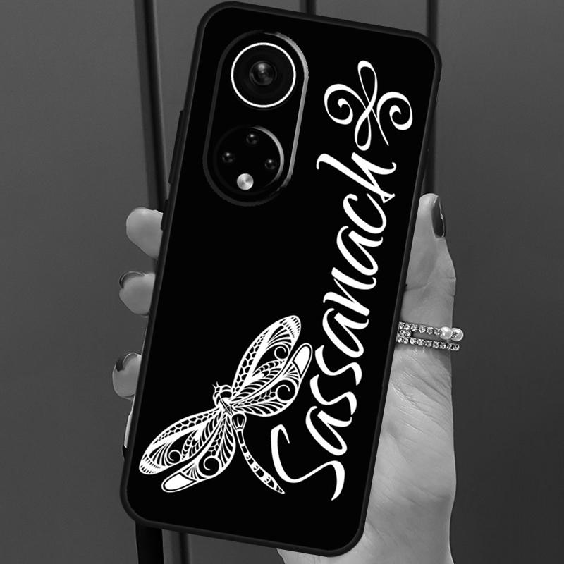 Outlander Sassenach Dragonfly Case For Honor Magic 6 Pro 5 Lite 50 70 90 X6 X7 X8 X9 Honor X6a X7a X8a X9a X8b X9b Cover