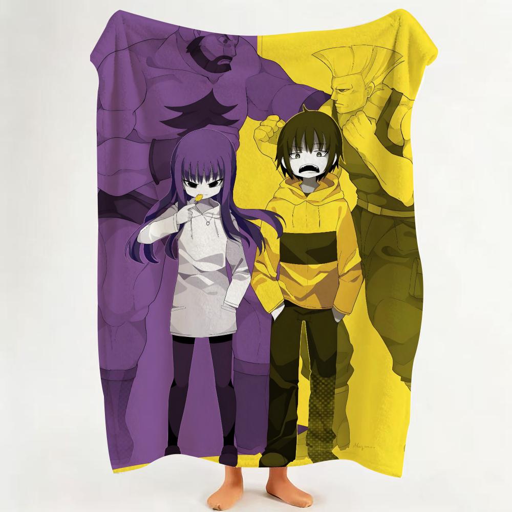 Anime HHi Score GGirl Throw Flannel Throw Blanket Suitable for Sofa Living Room Bedroom