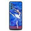 Акварельный чехол для гимнастики для Samsung A51 A71 A21S A12 A11 A15 A25 A31 A41 A23 A33 A53 A73 A03S A05S A13 5G A35 A55