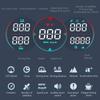 2023 Автомобильный GPS HUD Проекционный дисплей Спидометр Одометр Охранная сигнализация Многофункциональный бортовой компьютер Автомобильная электроника