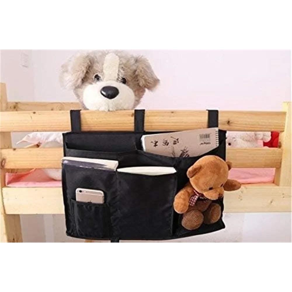 Подвесной органайзер для хранения вещей на прикроватной тумбочке, противоскользящая сумка для дивана, боковой карман для дивана, держатель для хранения вещей с карманами для книг и журналов