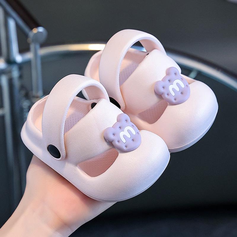 Унисекс пляжные сандалии для младенцев и малышей - Летняя обувь с отверстиями