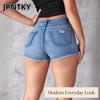 Женские модные повседневные брюки и капри JPNTKY однотонные с принтом