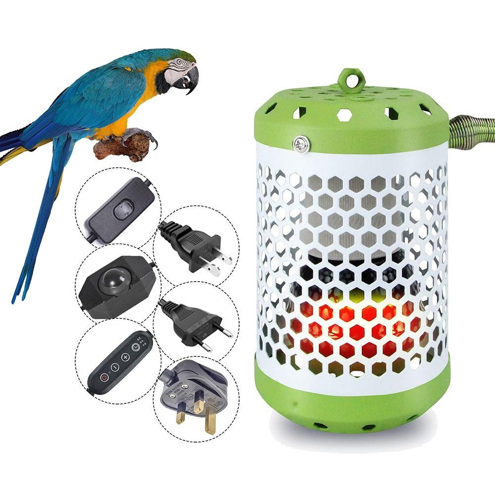 Anti-Bite Ceramic Heating Lamp Anti-Scalding Parrot Warming Lights Safety Bird Warmer Indoor
