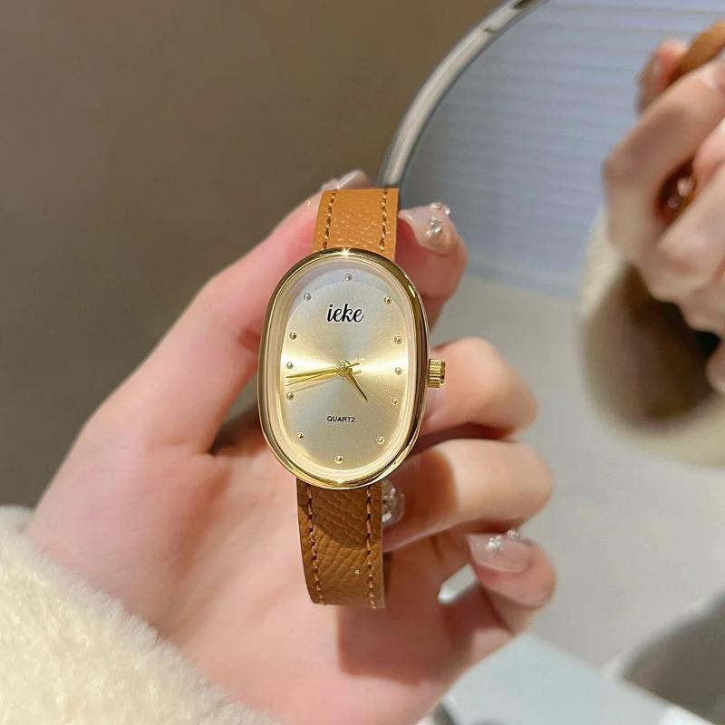 Женские кварцевые часы, роскошные овальные часы в форме тонна, винтажные римские цифры, золото, серебро, сталь, Orologio Reloj, женские наручные часы