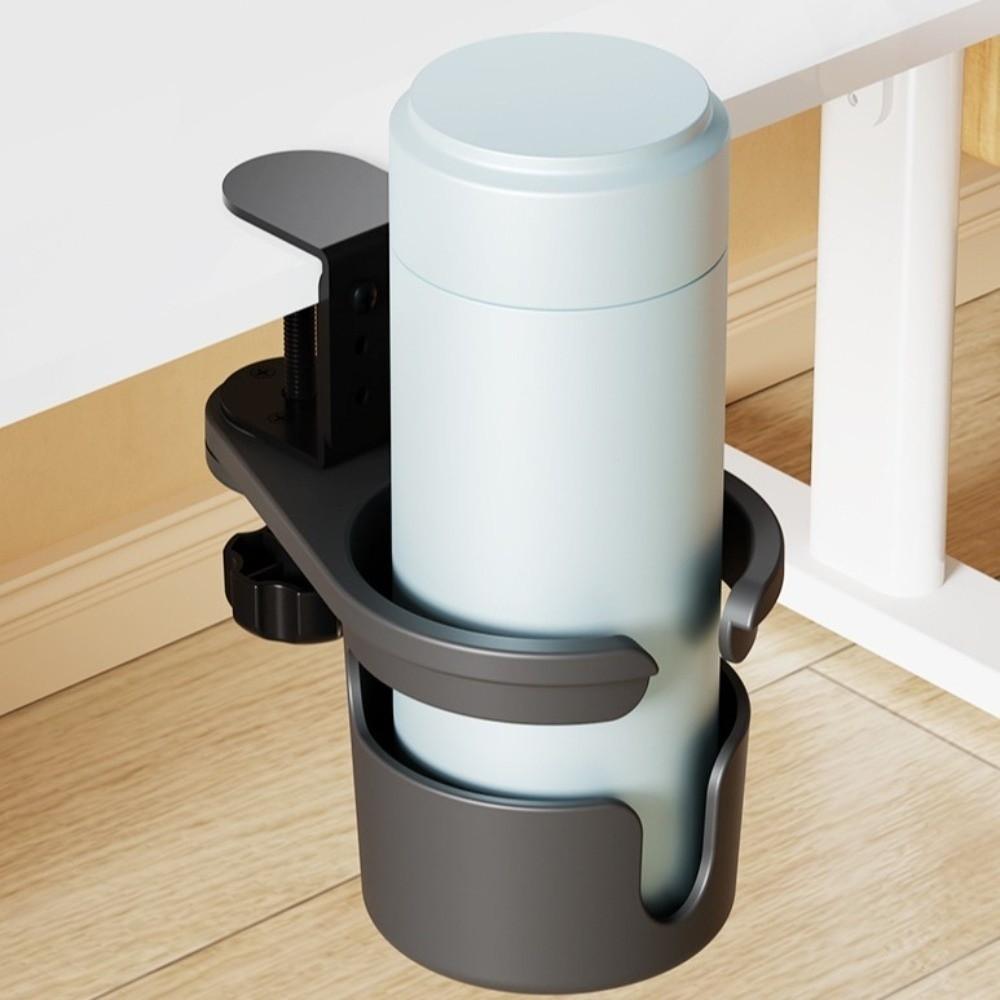 Adjustable Office Drink Cup Tray Anti Spill Coffee Storage Rack Rotating Water Cup Holder  Table