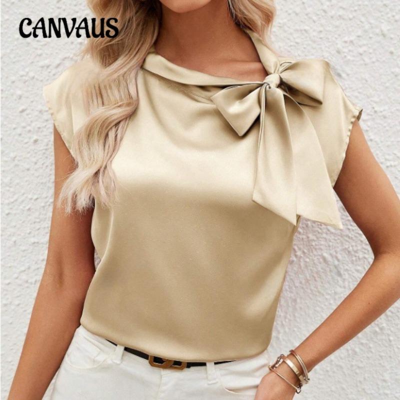 Women's Summer New Half Bow Bow Niche Design Top