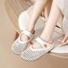 Warrior Летние Новые Дышащие Сандалии На Скрытой Танкетке Толстой Подошве Birkensocks С Ажурной Вязкой Противоскользящие Закрытые Шлепанцы Детские Сандалии WSL(ВЗ)-1704 г.