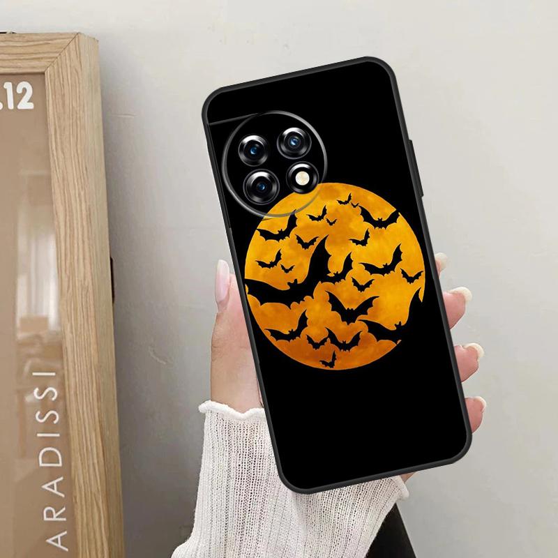 Halloween Vampire Bats Case For OnePlus 11 12 9 10 Pro 9R 10R 10T 12R OnePlus Nord N30 N20 N10 CE 4 2 3 Lite Cover