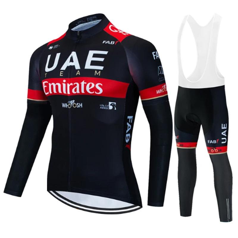 Autumn Road Bike Cycling Suit Long-sleeved Suit Team Cycling Warm Bicycle Suit
