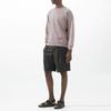 Uniqlo Серия U SS23 Однотонная толстовка с круглым вырезом Повседневная с длинным рукавом Мужская толстовка Розовый 456971-11