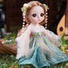 Кукла-костюм Hanfu Дворцовый костюм Свадебное платье Платье для девочки и ребенка Кукла-переодевалка Кукла из ночного рынка Кукла-достопримечательность Маленькая принцесса