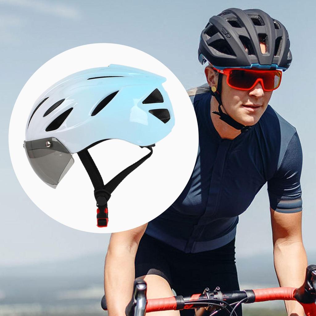 Bike Helmet Bicycle Cap with Visor for Outdoor Activities Mountain Biking