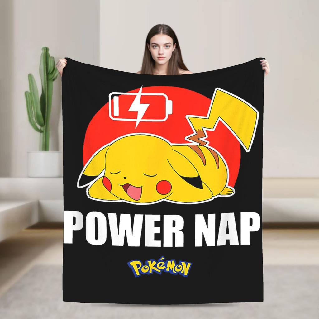 Cute Cartoon Squirtle Blankets Poke-Mon Flannel Awesome Warm Throw Blankets for Home Restaurant Spring Autumn