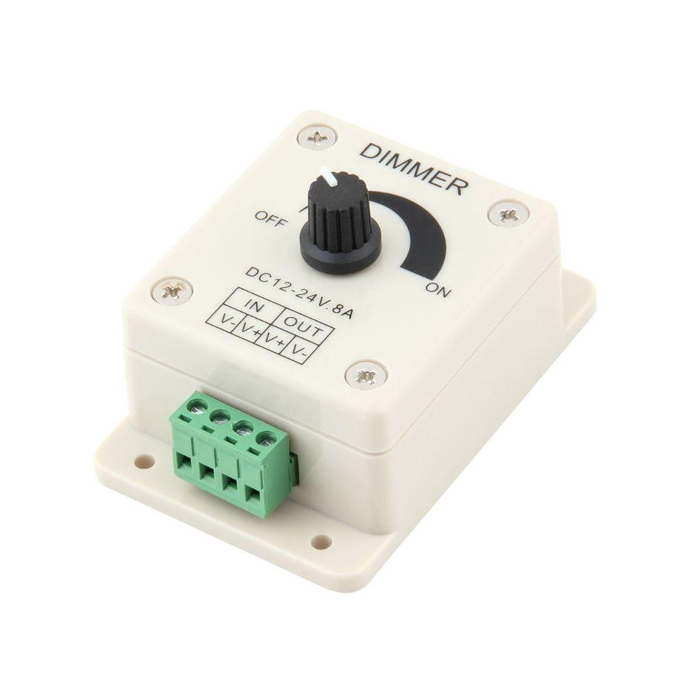 Single Color PWM Digital Dimming Adjustable Brightness Dimmer Switch Controller LED Light Protect