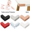 4Pcs Children Safety Desk Edge Protection Anticollision Strip Corner Guards Table Corner Protector