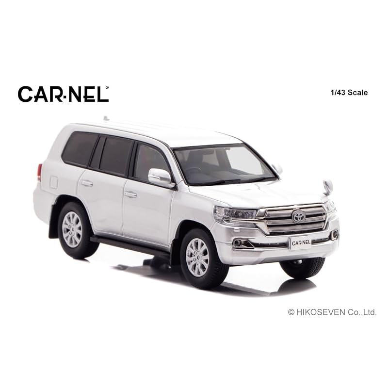 Хико Семь (КАРНЕЛ) 1/43 Toyota Land Cruiser 200 AX G selection (URJ202) Модель 2015 года, серебристый металлик, артикул CN431508