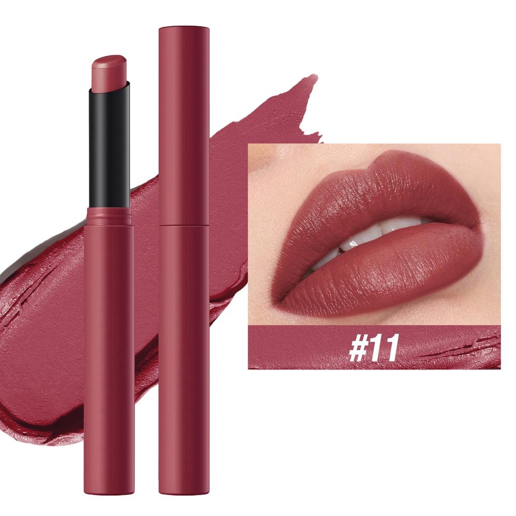 Бархатная губная помада Nude Soft Dark High Color, стойкая водостойкая помада-бальзам для губ, косметика в подарок.