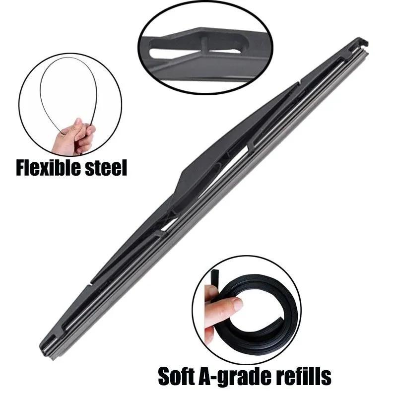 Rear Wiper Arm & Blade for Renault Grand Scenic Mk3 2009-2016, Scenic Mk3, Kangoo Mk2, Laguna Mk3, Megane Mk3 Estate