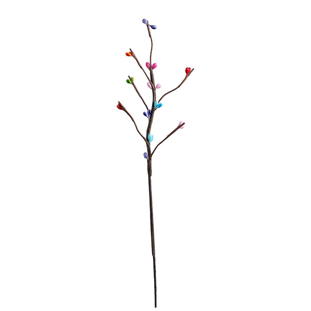 1/3Pcs Artificial Cherry Blossom Branch Plant Flowers Plum Blossom Wedding Floral Decor Photography Props Bouquet Accessories