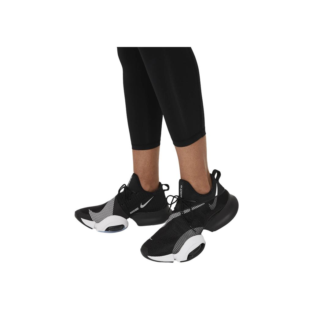 Nike Женские однотонные леггинсы облегающего кроя Черный DA0484-013