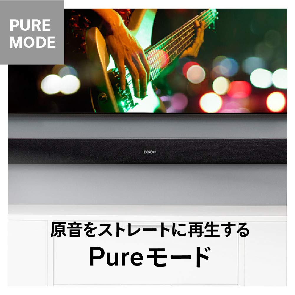 Denon Sound Bar DHT-S216 DTS Virtual X/Bluetooth Support Black Denon DHT-S216K