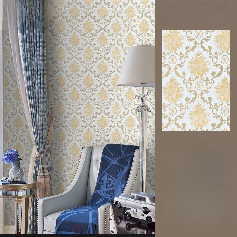 10M Self-Adhesive Waterproof Cabinet Desktop Sticker Furniture Renovation Retro Wallpapers Wardrobe Shoe Cabinet Home Decoration