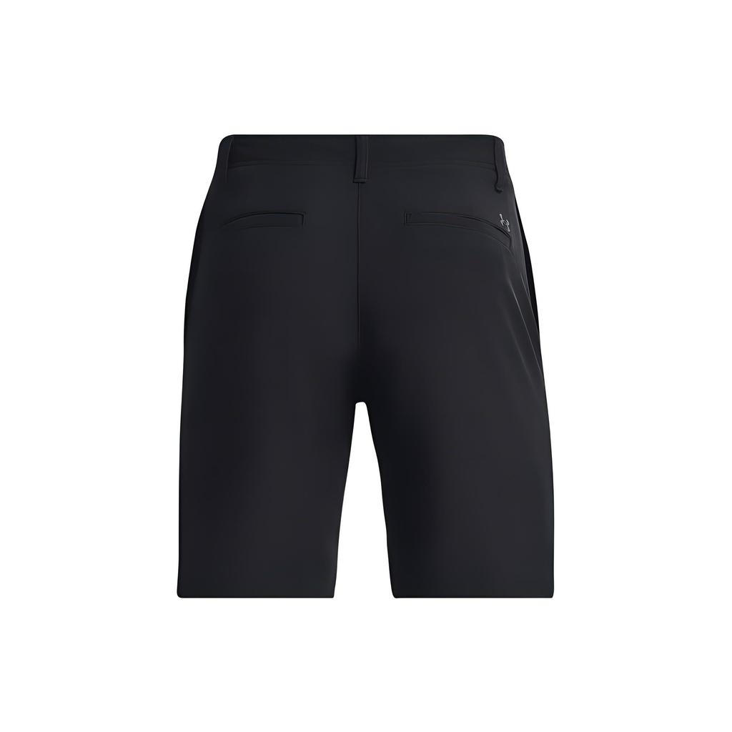 Under Armour Однотонные спортивные шорты для гольфа на молнии Мужские шорты Черные 1377302-001