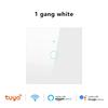 Умный WiFi выключатель Tuya EU/US RF433Mhz Сенсорный выключатель Требуется нейтральный провод Приложение Smart Life Работает с Alexa Google 1/2/3/4 клавиши