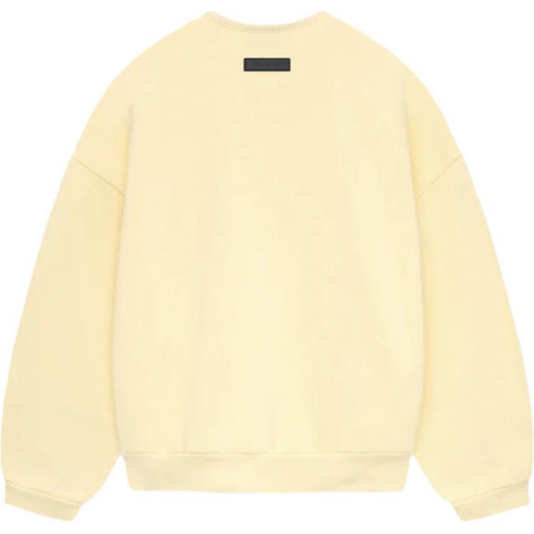 Fear of God Желтые мужские топы Essentials Crewneck Garden 192SP244681F