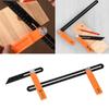 High Precision Measuring Tool Adjustable Right Angle Ruler Angle Marking Angle Ruler  Woodworking