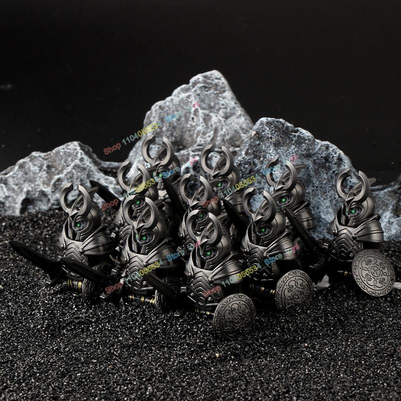 Movie Series Orc Uruk-hai Army Action Figures Mini Bricks Doll Assemble Building Blocks MOC DIY Toys for kid gift