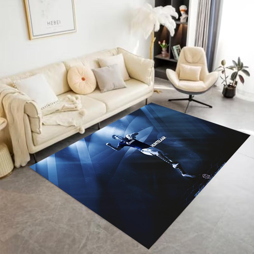 Player Celebrates Victory Moment Floor Rug Office Rug Perfect for Kitchen Dormitory Outdoor Living Rooms Antislip Carpet Decorate Offices